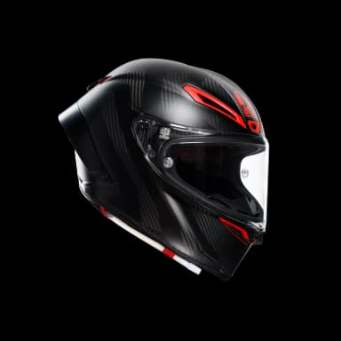 AGV PISTA GP RR INTREPIDO MATT CARBON/BLK/RED