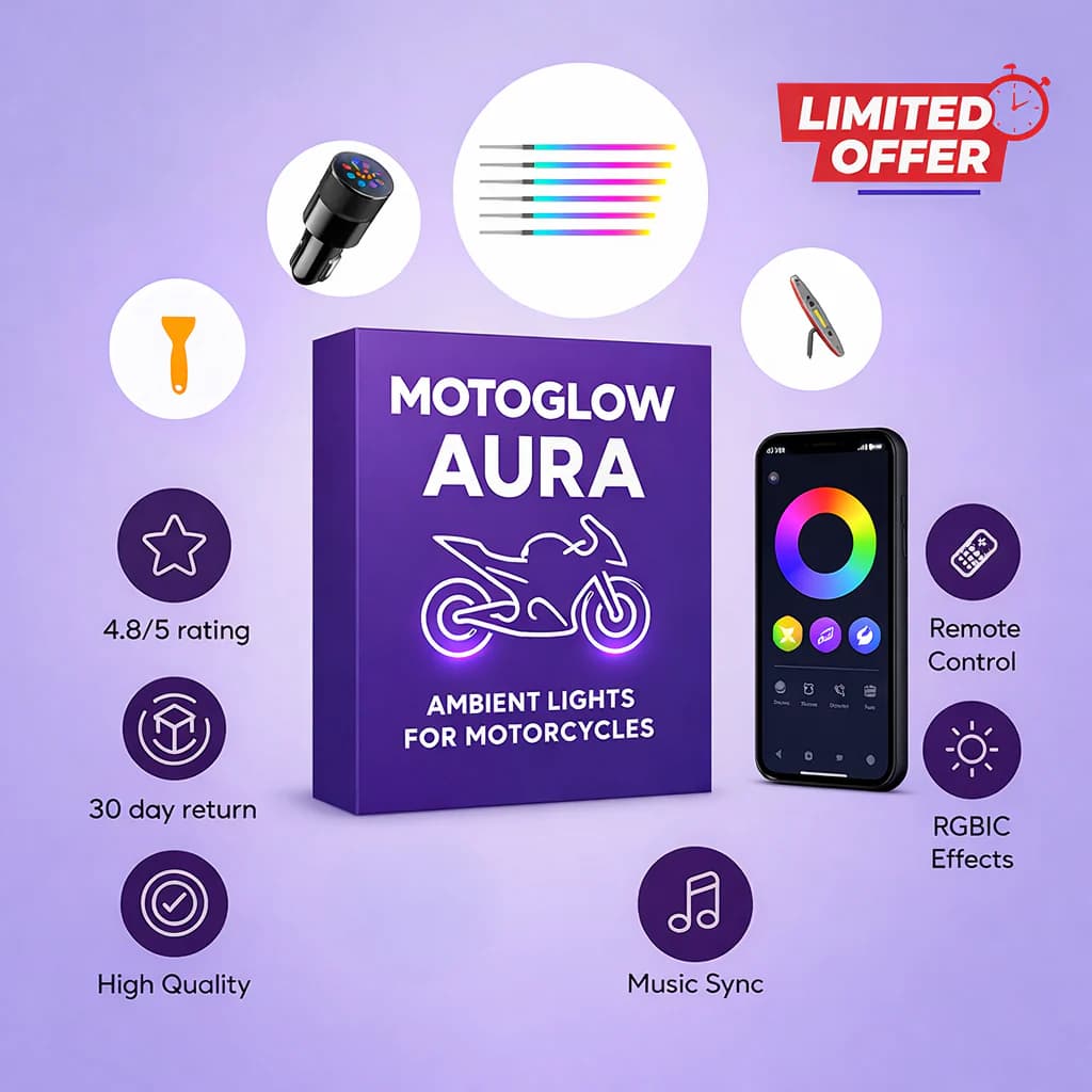 MotoGlow RGB LED Light Kit