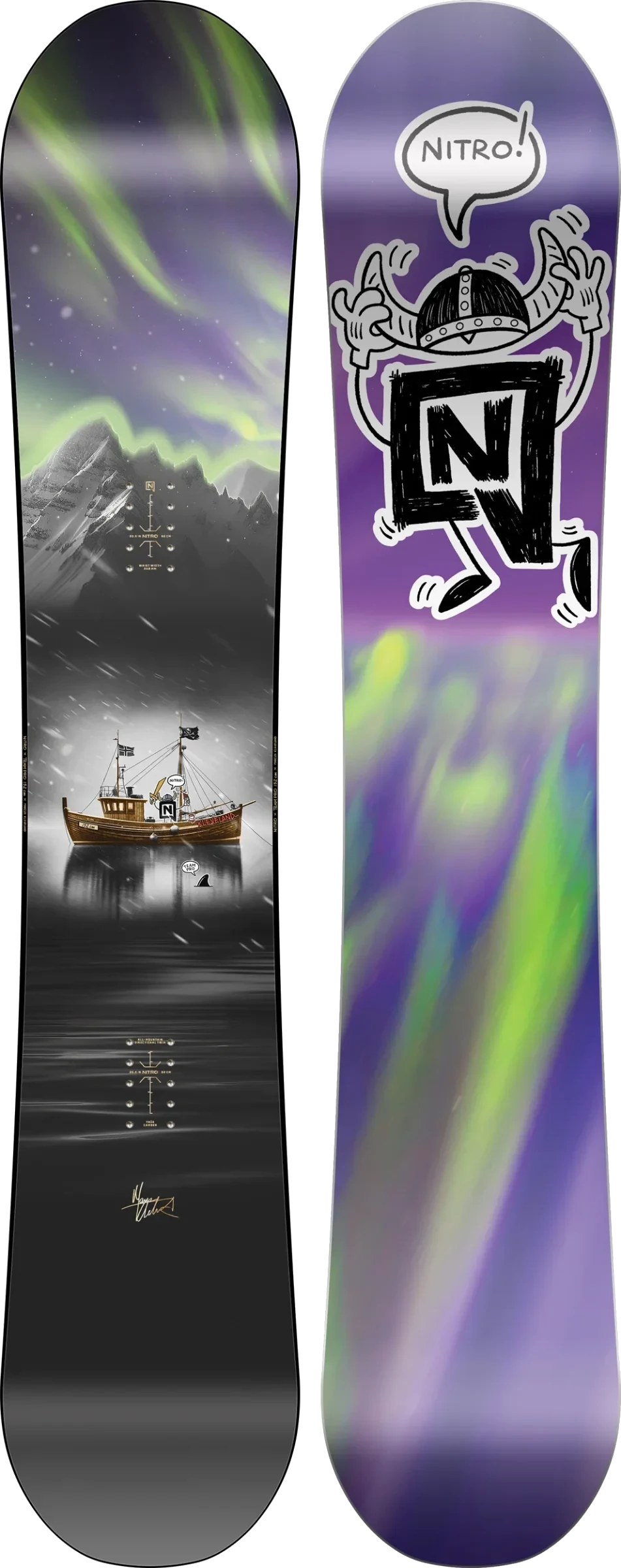 Nitro Team Pro MK wide snowboard