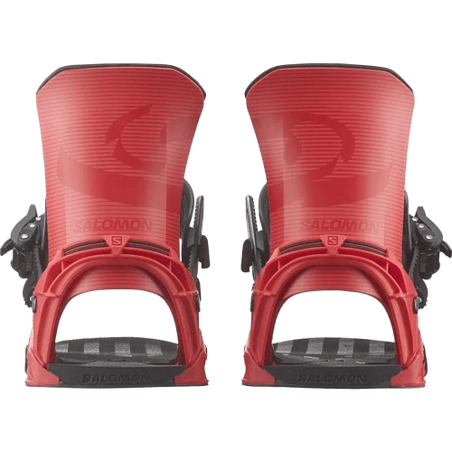 Salomon District Snowboard Bindings - Fiery Red 2026 3
