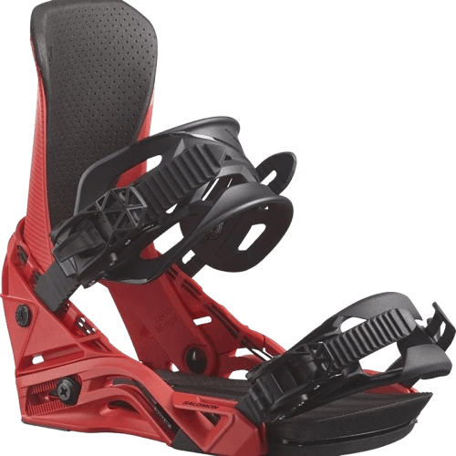 Salomon District Snowboard Bindings - Fiery Red 2026 2