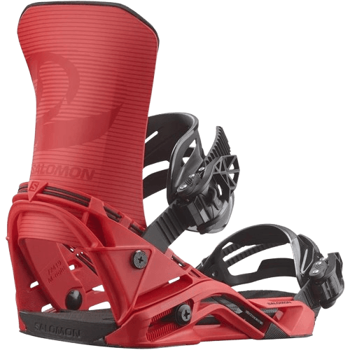 Salomon District Snowboard Bindings - Fiery Red 2026