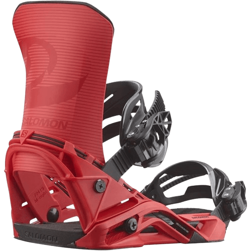 Salomon District Snowboard Bindings - Fiery Red 2026