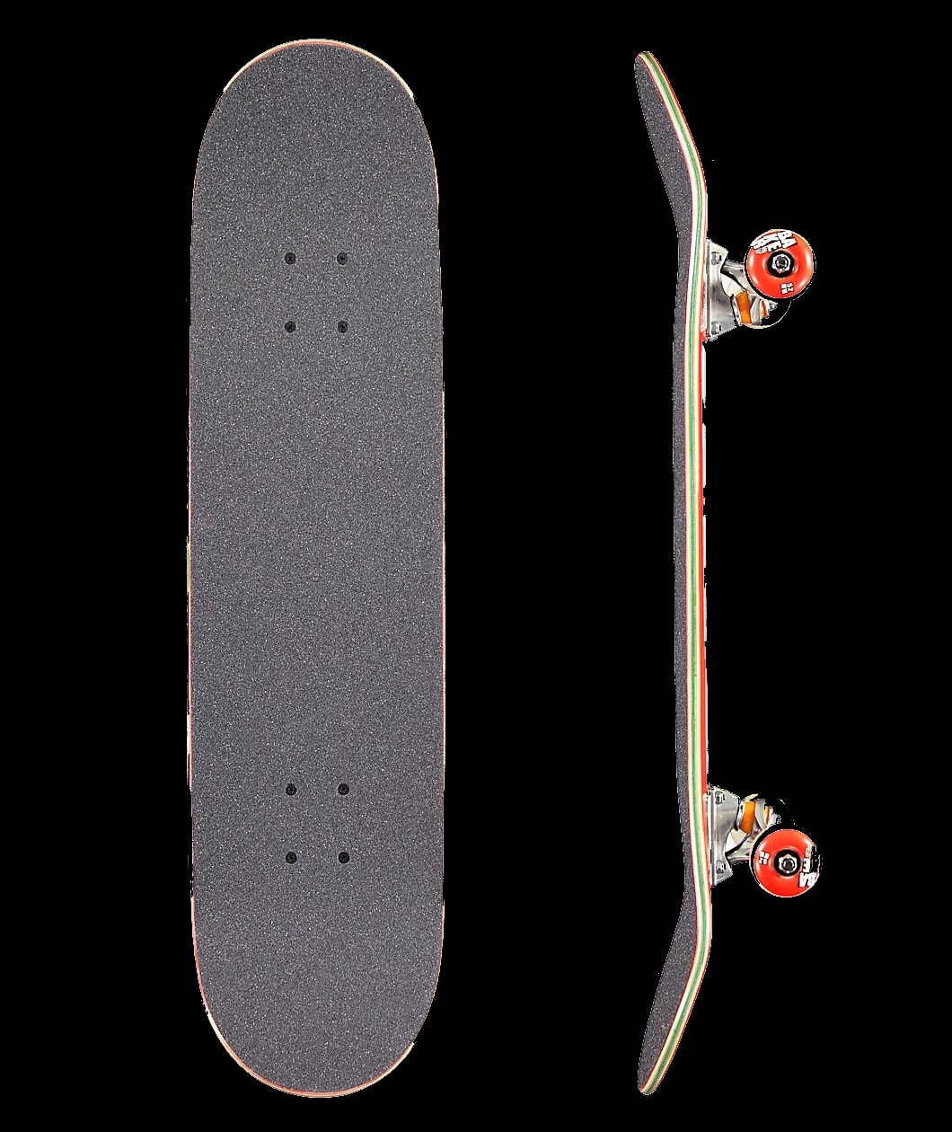 Baker Brand Logo Red 8.0" Skateboard Complete 2