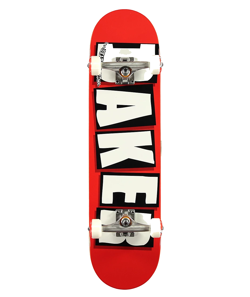Baker Brand Logo Red 8.0" Skateboard Complete