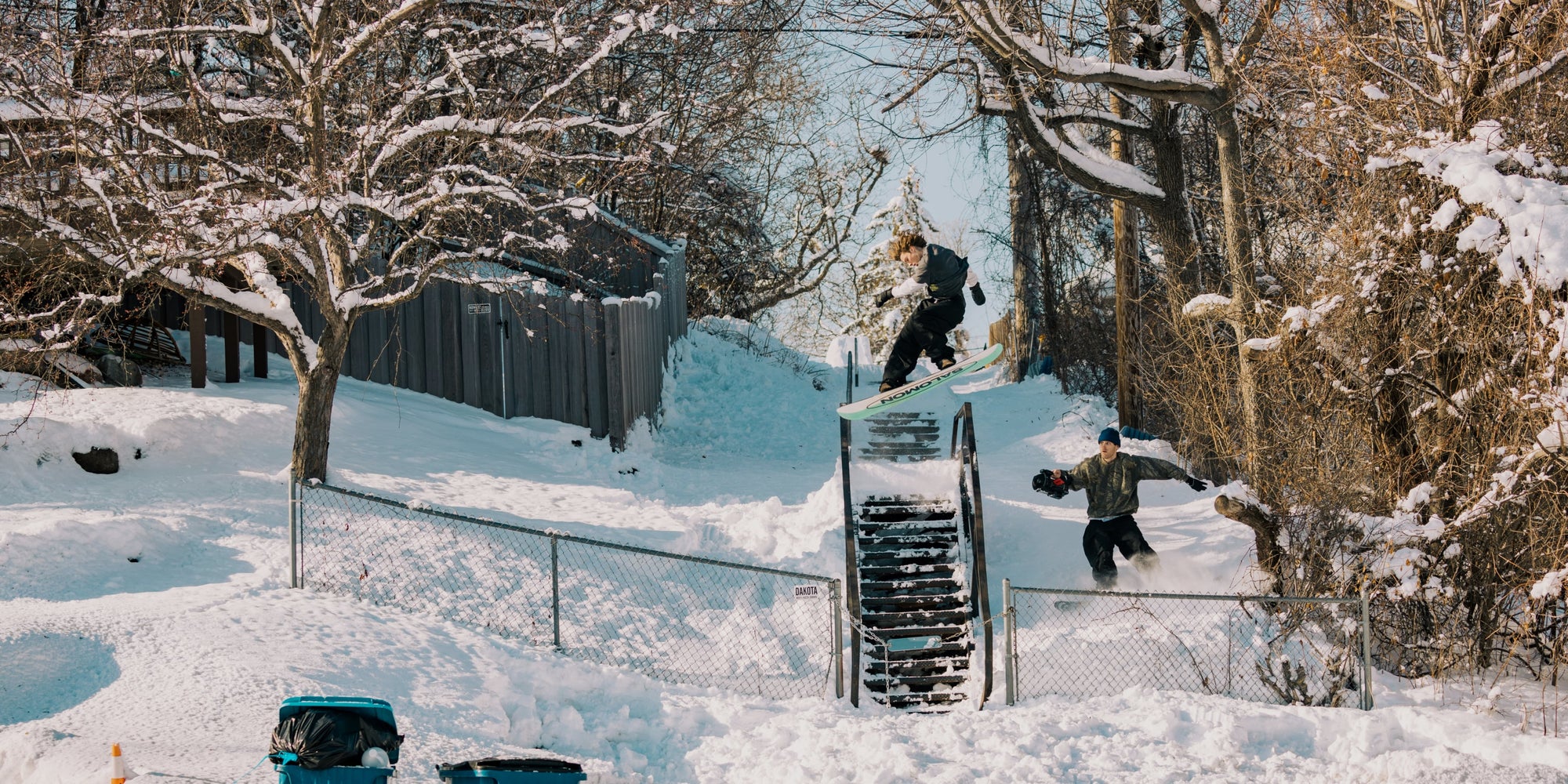 Snowboarding banner